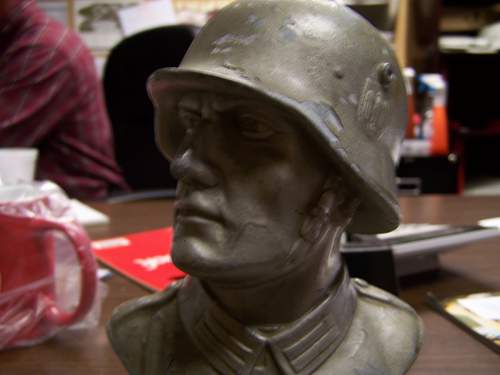 German Solider Bust