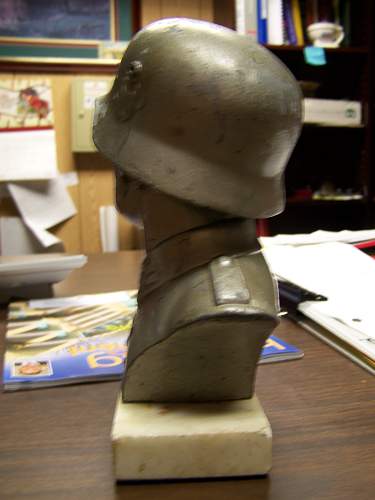 German Solider Bust