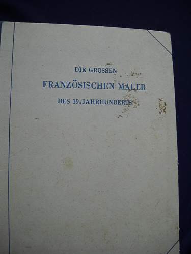 Adolf Hitler Book from his personal library