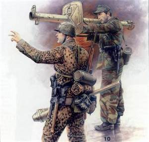 Waffen SS paintings