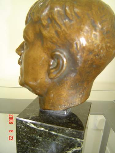 Hitler bronze bust