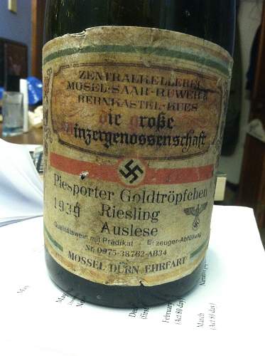 Nazi Wine Bottle?