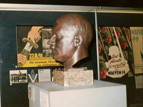 large Hitler bronze bust