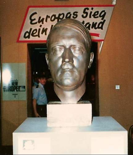 large Hitler bronze bust