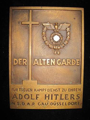 A.H. Award Plaque