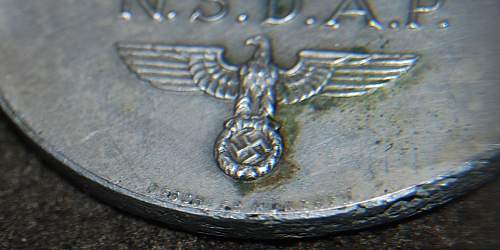 Third Reich Table Medal