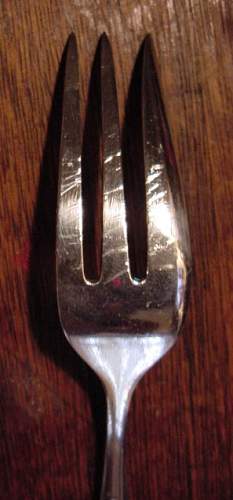 heer/nsdap silver plate fork