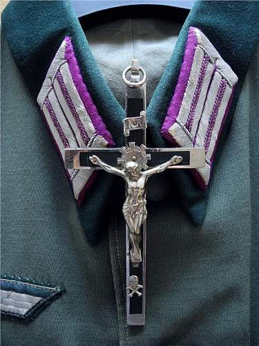 Army priest cross?