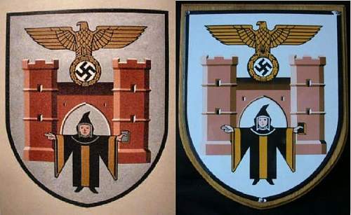 Enamel III Reich Signs