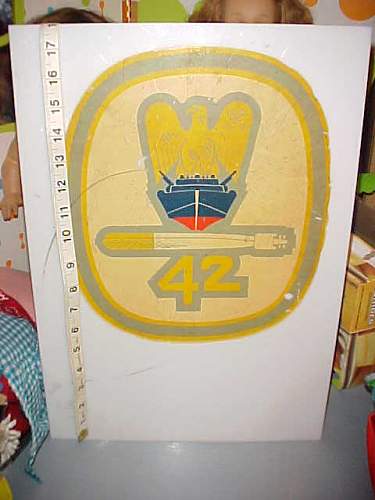 Kriegsmarine Painting?  Decal?