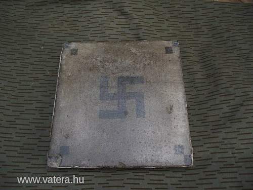 German WW2 floor tile from Hungary
