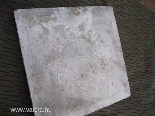 German WW2 floor tile from Hungary