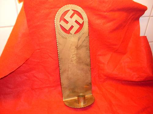 Swedish made nazi candle holder.ca1932