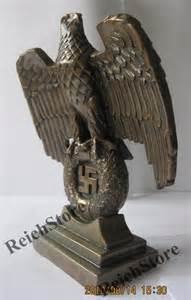 Bronze Third Reich Desk Eagle