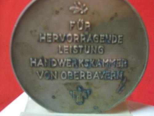 Commemorative Table Medal