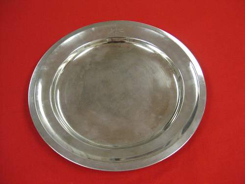 Wellner Serving Tray w/ A.H. and Eagle