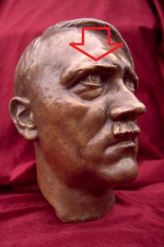 Big Hitler's bust