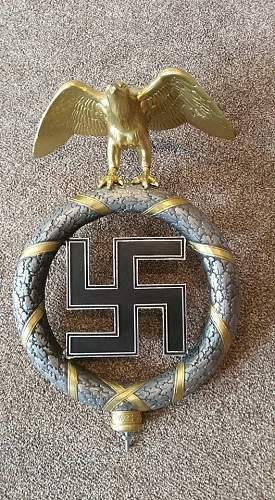 NSDAP Standarte Pole Top Copy...