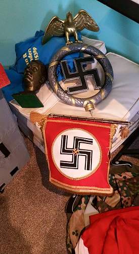 NSDAP Standarte Pole Top Copy...