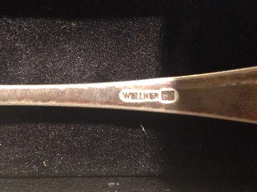 Mystery Hitler Spoon/Napkin box combo? Engraved set?