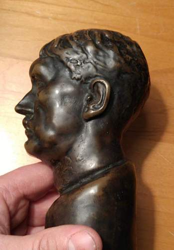 Antique shop Hitler bust