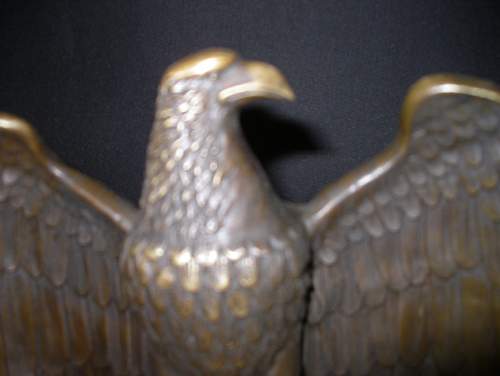 EAGLE DESK ORNAMENT  real or fake?