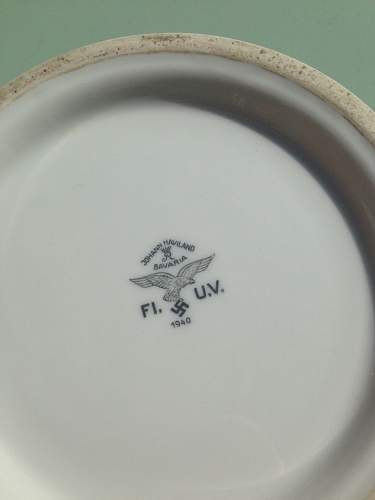 Luftwaffe mess hall soup bowl