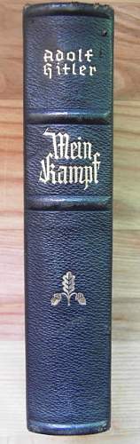 SS Wedding Presentation Copy of Mein Kampf