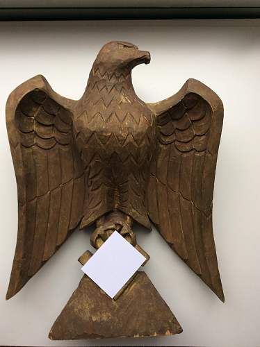 Wooden eagle...opinions