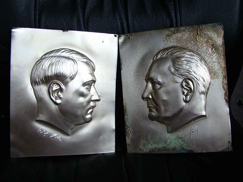 Adolf Hitler Plaque