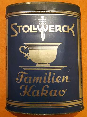 Stollwerck tin - 3. Reich?