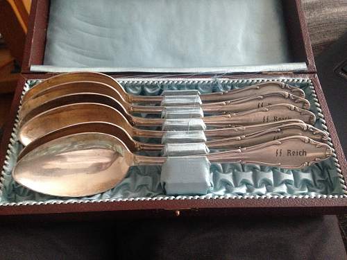 SS Reich spoons genuine or fake