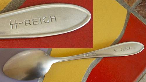 SS Reich spoons genuine or fake