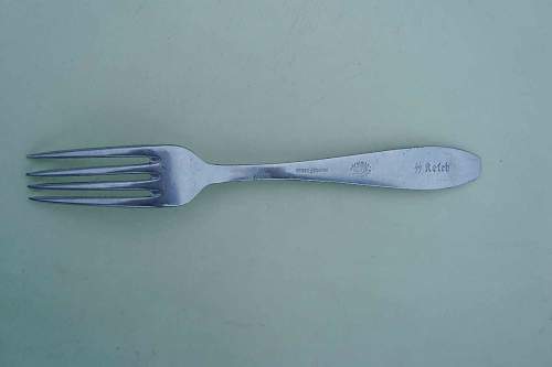 SS reich Original Olympia mess hall Fork..... original or not?