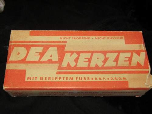 Period Wartime German Candles