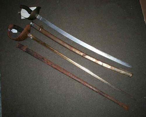 Spanish sword dated 1854 (Spanish American war??)