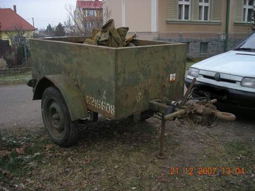 My 1944 British Airborne trailer