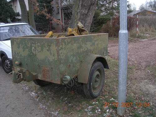 My 1944 British Airborne trailer