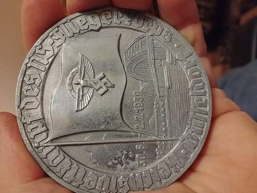 German table medal and other things