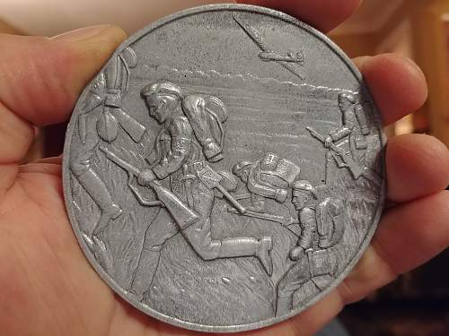 German table medal and other things
