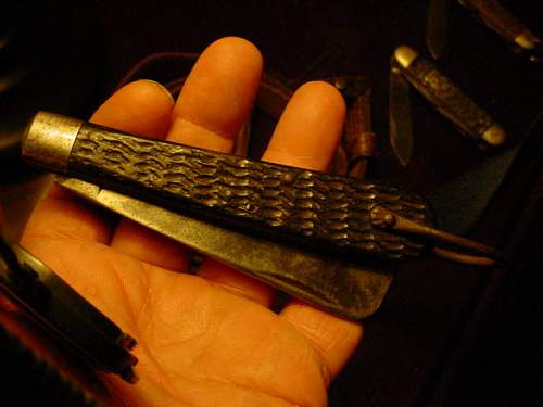 Junkshop k98 sling and pocket knives find