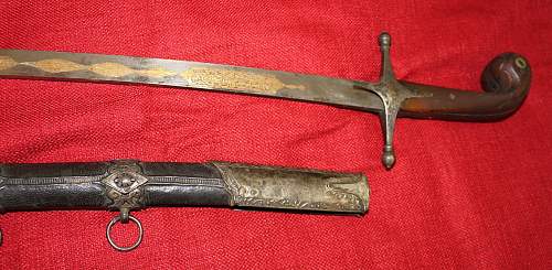 Ottoman shamshir sabre ?