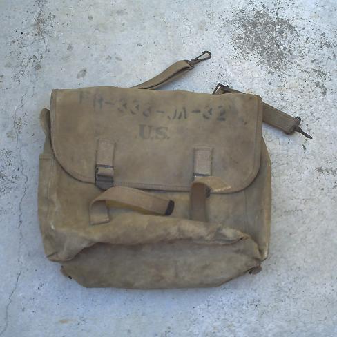 Car boot find; US '42 bag