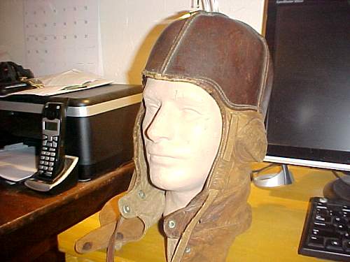 WWI era US Aviator's Helmet