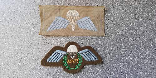 to identify 2 airborne wings