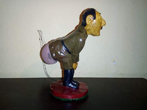 Strange pincushion of Hitler