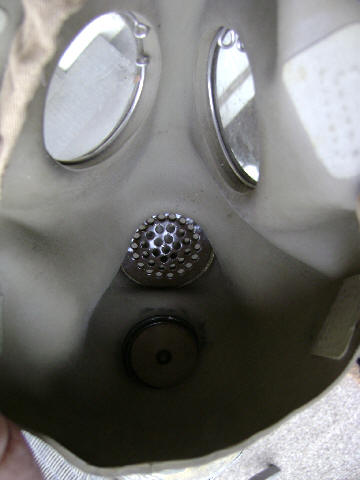 Italian T.35 Gas Mask and a ??? Gas Mask