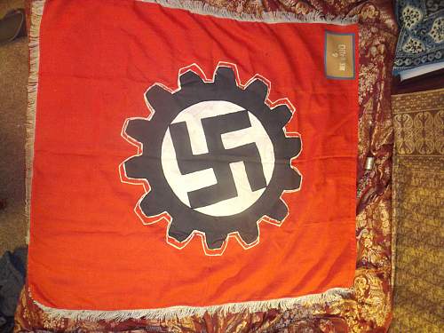 Estate sale!  Daf flag!!!!