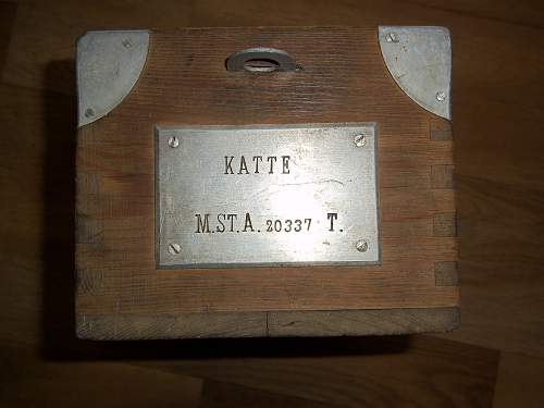 A box found in Germany 1945