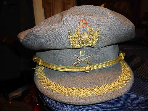 1940`S  Portuguese officers  Army  Cap and Tunic